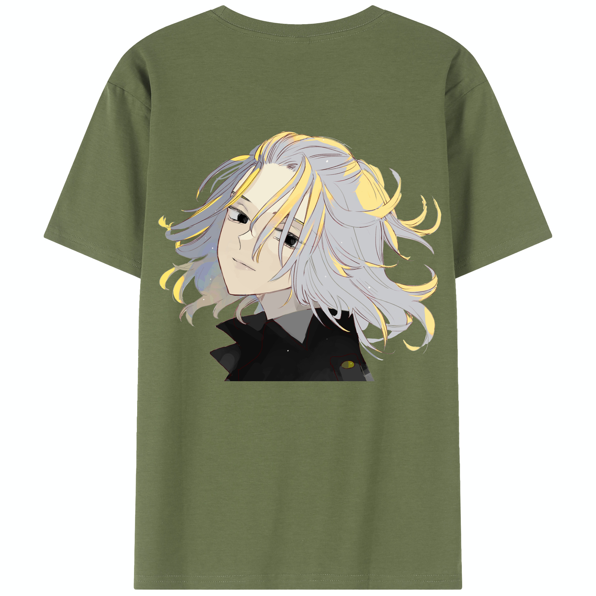 （画像用） 東京リベンジャーズ Tokyo Revengers 綿100％半袖Tシャツ（背面プリント）